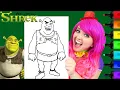 How To Color Shrek Markers