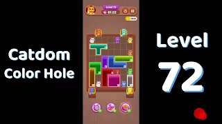 Catdom Color Hole Level 72 Screenshot