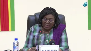 Mme Aminatou SAR reçue par le Ministre Adidjatou MATHYS.