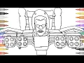 Coloring page Skibidi Toilet Fighter Como Dibujar Fighter Toilet Episode 67