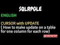 IBM i AS400 Tutorial iSeries System i - Cursor with Update