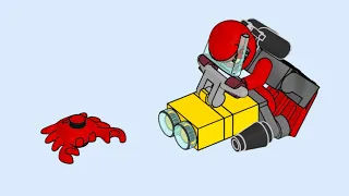 LEGO 952107 Instructions | City | Diver and Crab | Magazine Gift