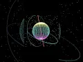 DreamSphere Glowing Galaxy Particle Animation 4K U