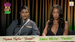 White Men Can t Jump Interview with Teyana Taylor Laura Harrier