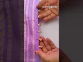 ✅ DIY Unique Pearl Kuchu \u0026 Bead Design for Saree Borders 🎀🧵✨ #kuchudesign #pearlbeads #tassels