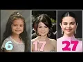 SELENA GOMEZ 2023 - Transformation From 1 To 27 Years Old