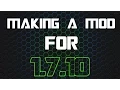 Minecraft Modding 1 7 10 -EP 5 Creating Adding Textures