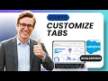 How to Customize Tabs in Salesforce Lightning Full Guide 2026