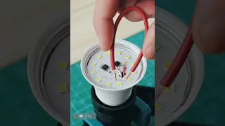 كيفية إصلاح المصباح الكهربائي المحترق Shorts 