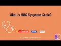 What is MRC Dyspnoea Scale