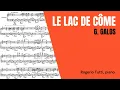 Download Lagu Le Lac de Côme - Piano Sheet Music
