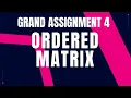 Python Problem Ordered Matrix Grand Assignment 4 Python Coding Debugging Nxtwave CCBP 4 0