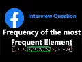 Frequency of the Most Frequent Element - Sliding Window