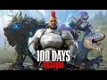 I Spent 100 Days in Ark Survival Ascended - Valguero