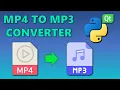 Mp4 to Mp3 Converter Python GUI Application