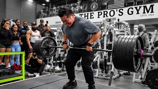 Elite Lifter Trains at a Commercial Gym