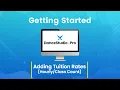 DanceStudio-Pro Adding Tuition Rates - Hourly or Class Count