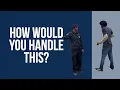 Did the Security Officer handle this correctly SECURITY TRAINING