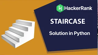 Staircase - Hacker Rank