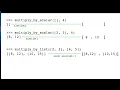 Operating on 2 Lists - Nested Loop Algorithms