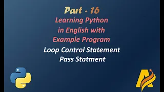 Python Series Part16 Loop Control Statement Pass Statement