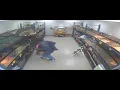 Surveillance shows people stealing python from Pet World