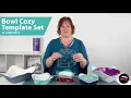Creative Grids Bowl Cozy Template Set