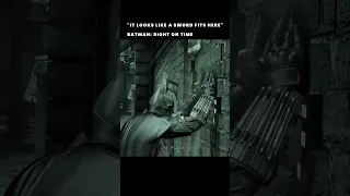 RIGHT ON TIME Batman Arkham City 