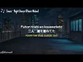 Lirik Imase - Night Dancer [Penari Malam] Terjemahan music video (Rom/Kan/Indo)