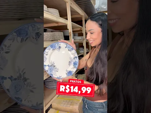 ACHADINHOS DE PORCELANA A PARTIR DE R$ 1,99! 🤯🍽️