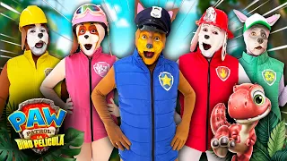Un dia como PAW PATROL La DinoPelicula !! / Memo Aponte