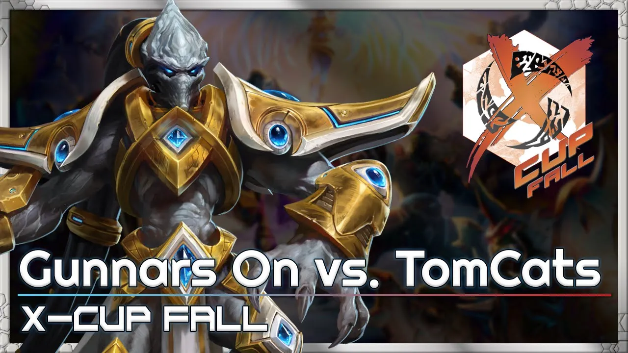 Gunnars On vs. Tomcats - X-Cup Fall Q7 - Heroes of the Storm Tournament