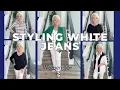 Styling White Jeans For the Over 50 Woman Cute Shoes for Spring