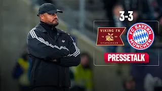 LIVE 🔴 Pressekonferenz nach 3:3-Unentschieden vs. Viking Stavanger | Champions League