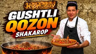 GO’SHTLI QOZON SHAKAROP TAYYORLASH 
