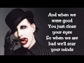 Download Lagu Marilyn Manson - The Fight Song (Lyrics)