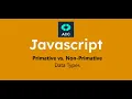 Primitive vs Non-Primitive Data Types in JavaScript