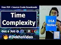 Time Complexity and Big O Notation with notes