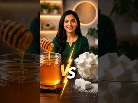 शहद 🍯 या चीनी 🍬 ? आप क्या चुनेंगे! #Shorts