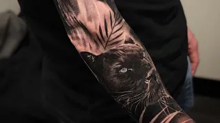 tattoo THIS STYLE IS AMAZING Time-lapse