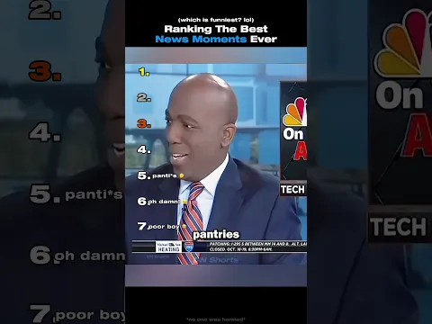 Ranking The Best News Moments Ever #shortsviral