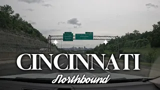 CINCINNATI Interstate 71 Northbound Through Downtown and Over Ohio River GoPro 12 Black 4K
