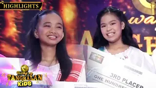dylan and aliyah win 2nd and 3rd place in tnt kids ang huling tapatan tawag ng tanghalan kids