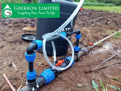Download MP3 How to apply fertilizer through drips using a Venturi fertilizer injector - Grekkon Limited