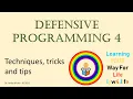 Defensive Programming 4