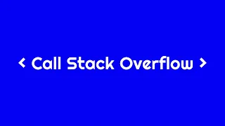 Call Stack overflow Codignition