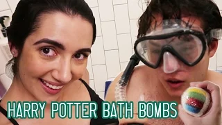 Download Trying Harry Potter Sorting Hat Bath Bombs • Saf \u0026 Tyler MP3
