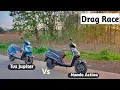 Download Lagu Honda Activa Vs Tvs Jupiter Drag Race || Who has the best power ?