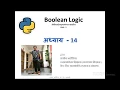 Chapter 14 Boolean Logic