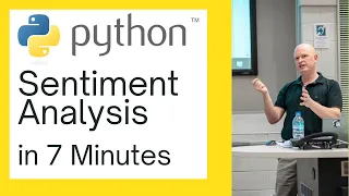 Sentiment Analysis in Python for Beginners in 7 minutes